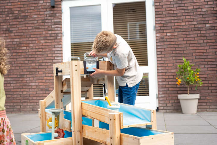 EXIT TOYS Holz Wasserbahn AquaFlow 400